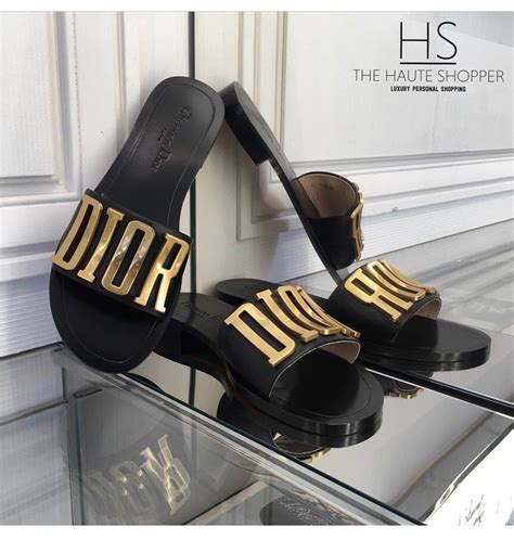 dior pool slides|dior slippers women.